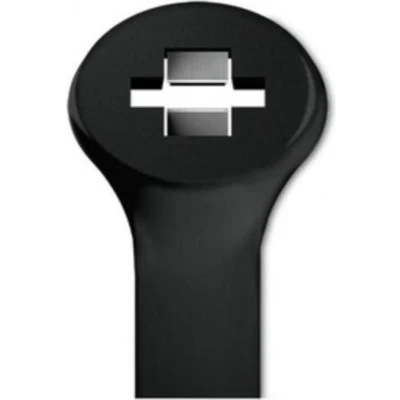 Afbeelding van Elematic 2 Lock Tie wraps 200 x 3,5mm / zwart UV resistent (100 stuks)
