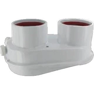 Afbeelding van Vaillant adapter van 60/100 naar 2x80 mm voor VC/VCW 255/4