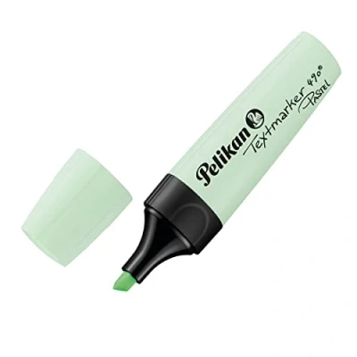 Afbeelding van Pelikan 817349 tekstmarker 490 Pastel, lichtgroen, 10 stuks in kartonnen doosje