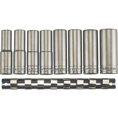 Afbeelding van TengTools M1208 6 Doppenset Diep 1/2&quot; 8 Delig