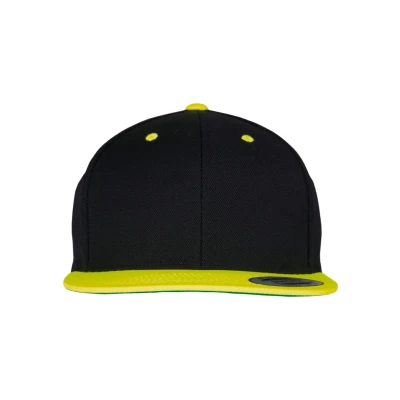 Afbeelding van FLEXFIT Classic snapbackpet in twee kleuren FL6089MT BLACK / Neon Yellow