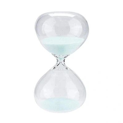 Afbeelding van Zandloper Timer, BuyWeek 15 minuten cilindervormige desktop zandtimer voor woondecoratie verjaardagscadeau