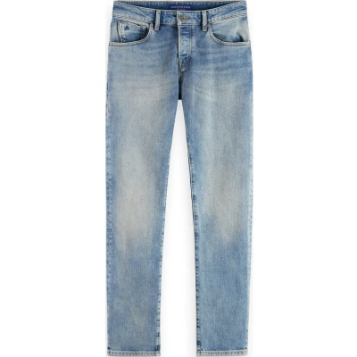 Afbeelding van Scotch &amp; Soda Ralston Slim fit jeans, Heren, Maat: 31x32, Aqua blue