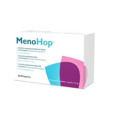 Afbeelding van Metagenics MenoHop Hopextract Capsules 90CP