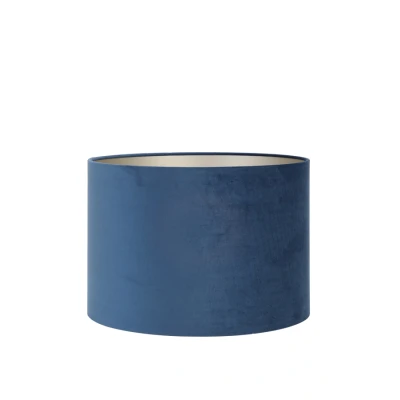 Afbeelding van Light &amp; Living Lampenkap VELOURS 35x35x30 Blauw