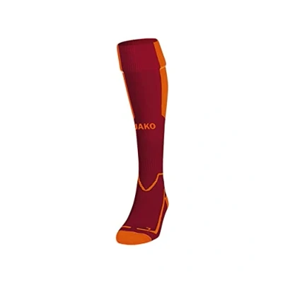 Afbeelding van Kousen Lazio Wijnrood/fluo oranje / 3 (35 38)