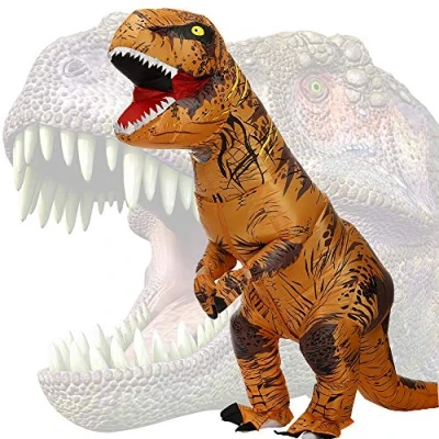 Afbeelding van JASHKE Opblaasbaar kostuum Trex Dinosaurus Cosplay partij voor Volwassen