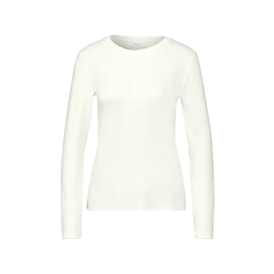 Afbeelding van Street One Studio Longsleeve, Dames, Maat: 36, Weiß