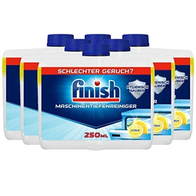Afbeelding van Finish Citrus Machine dieptereiniger, vloeibare machinereiniger tegen kalk en vet, voor een schone vaatwasser, verpakking van 6 stuks (6 x 250 ml)