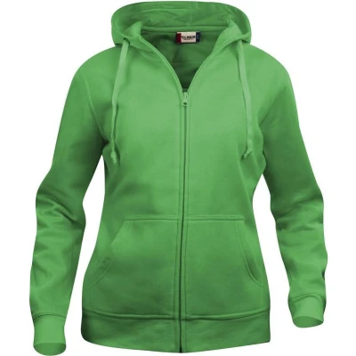 Afbeelding van Clique Basic hoody full zip ds Appelgroen maat L