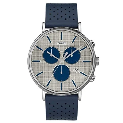 Afbeelding van Timex Fairfield Supernova Chronograph herenhorloge Blauw TW2R97700