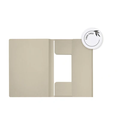 Afbeelding van Dossiermap Djois Secolor Tree Free folio 3 kleppen 226gr beige