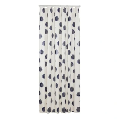 Afbeelding van Sealskin Mood Douchegordijn 180x200 cm PEVA Blauw / Off white