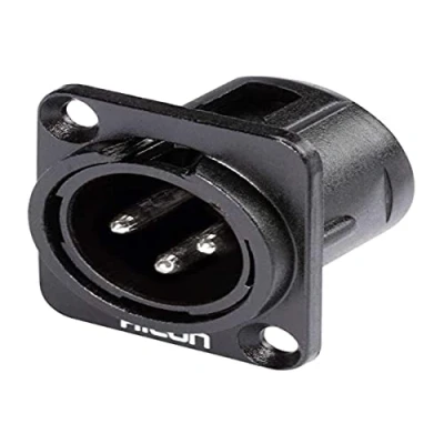 Afbeelding van Hicon XLR mounting plug 3pin HI X3DM M