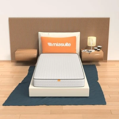 Afbeelding van miasuite i sogni italiani Eenpersoonsbed matras, 85 x 190 12 cm, op maat, opvouwbaar, ademend, medisch apparaat lente