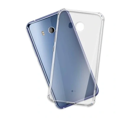 Afbeelding van mtb more energy® Case Soft Armor compatibel met HTC U11 (5,5 &#039;&#039;) anti shock versterking 1,5 mm TPU beschermhoes cover tas telefoonhoes