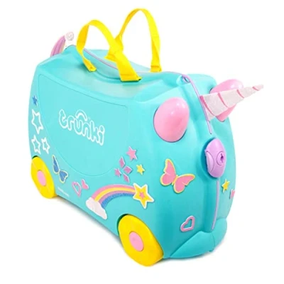 Afbeelding van Trunki Ride On Kinderkoffer Eenhoorn Una