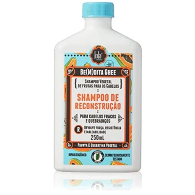 Afbeelding van Lola Cosmetics Be(M) dita Ghee Shampoo de Reconstrucao Papaya en Queratina Vegetal 250 ml