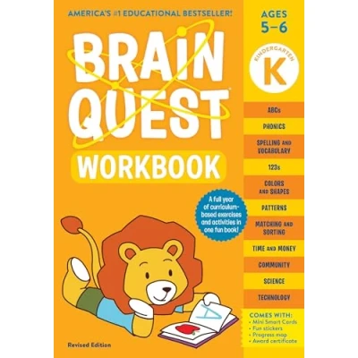 Afbeelding van Brain Quest Workbook: Kindergarten