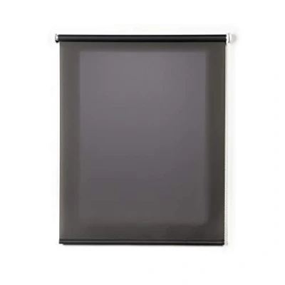 Afbeelding van Effen lichtdoorlatend rolgordijn, rolgordijn voor ramen en deuren, ideaal keuken, woonkamer, slaapkamer, enz. I Grijs, 180 x 250cm