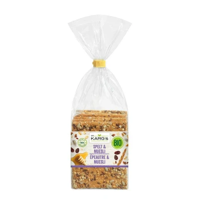 Afbeelding van Dr Karg Crackers Spelt &amp; Multi verpakking 10x200GR