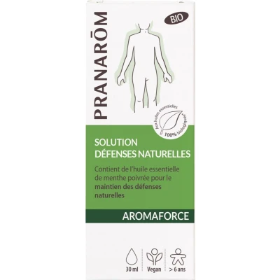 Afbeelding van Pranarôm Aromaforce Natuurlijke Afweermiddelen Oplossing Biologisch 30 ml
