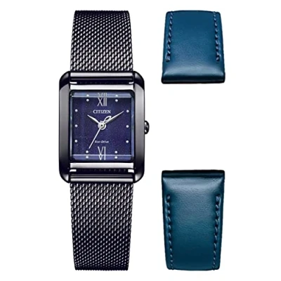 Afbeelding van Citizen Solarhorloge EW5597 63L (set, 2 delig, Met wisselband)
