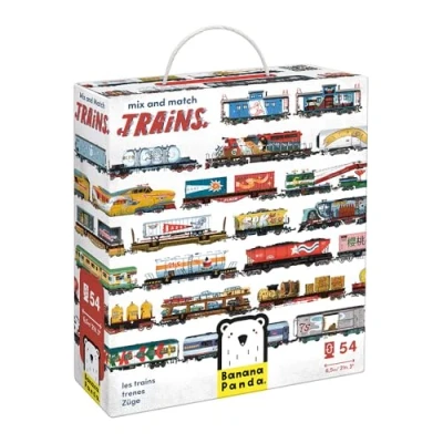 Afbeelding van Banana Panda Mix and Match Trains 5+
