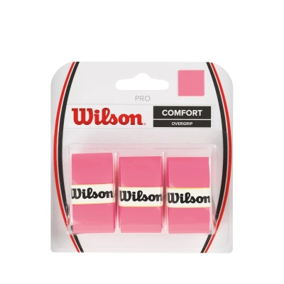 Afbeelding van Overgrip Wilson Pro Optic Pink (3 delig)