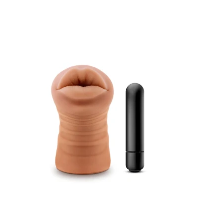 Afbeelding van M For Men Isabella Masturbator Met Bullet Vibrator Mond