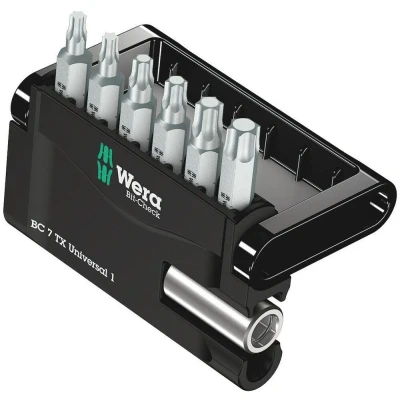 Afbeelding van Wera 7 delige bit check TX universal 1 bitset
