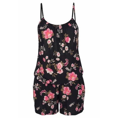 Afbeelding van Lascana Jumpsuit met spaghettibandjes en bloemmotief