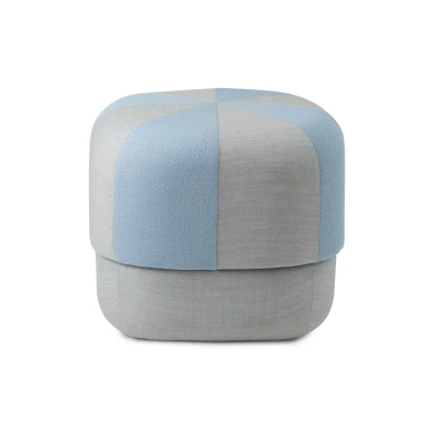 Afbeelding van Normann Copenhagen Circus Duo Poef Small Lichtblauw