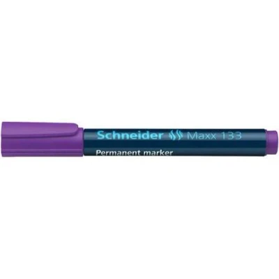Afbeelding van Schneider permanent marker Maxx 133 beitelpunt paars 10 stuks S 113308