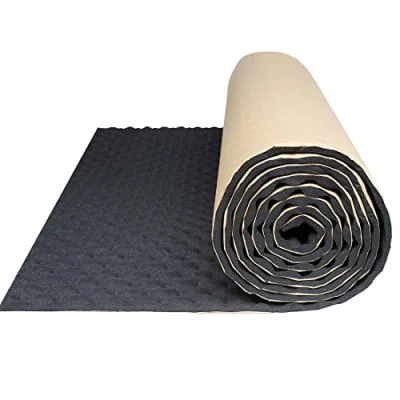 Afbeelding van sourcing kaart auto isolatiemat, geluidsisolatie, geluidsstudio, akoestisch schuim, zelfklevend, 50 x 100 cm