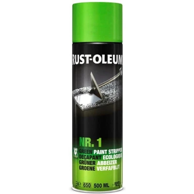 Afbeelding van rust oleum nr. 1 groene verfafbijt 500 ml spuitbus