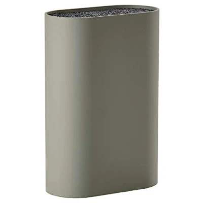 Afbeelding van Zone Denmark Messenblok Singles Ovaal Bruin Grijs Mud 17x9x24cm