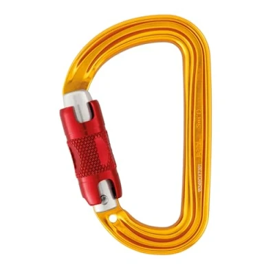 Afbeelding van Petzl Sm&#039;D Twist lock automatisch sluitende D vorm karabiner