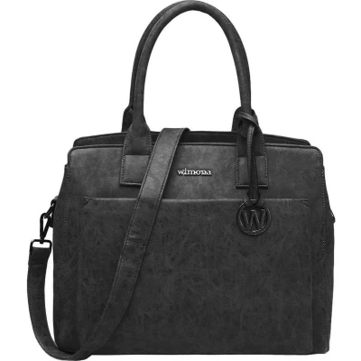 Afbeelding van Wimona Isabella 2060 Schoudertas / Laptoptas 15,4 inch Zwart