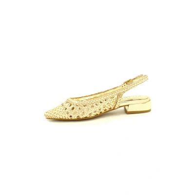 Afbeelding van Carmela Slingback ballerina ́s, Dames, Maat: 40, Gold coloured Schoenen