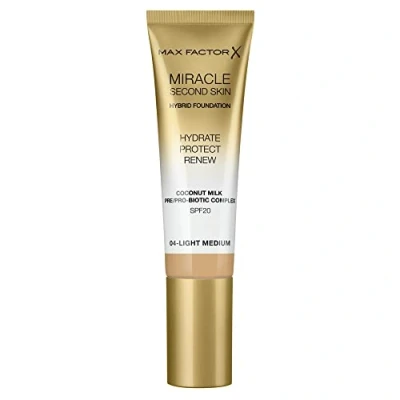 Afbeelding van Max Factor Miracle Second Skin Foundation 04 LIGHT MEDIUM