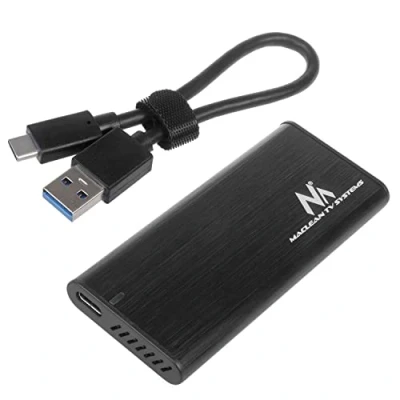 Afbeelding van Maclean USB 3.1 harde schijf behuizing SSD M.2 NVMe (PCIe) NGFF (SATA)