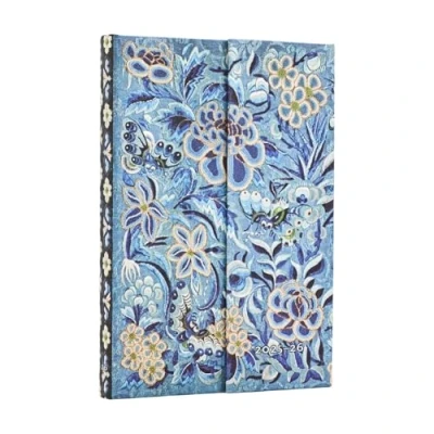 Afbeelding van 2026 Blue Willow (Celebrate Hanfu) Mini 18 month Horizontal Hardcover Flexi Dayplanner 2025 (Wrap Closure)