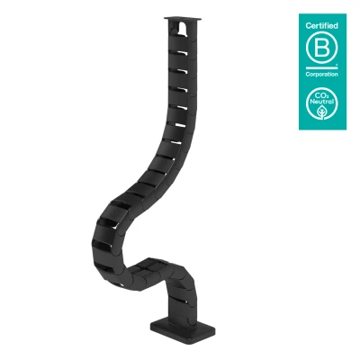 Afbeelding van Dataflex Addit kabelgeleider 82 cm ? bureau 453 Zwart