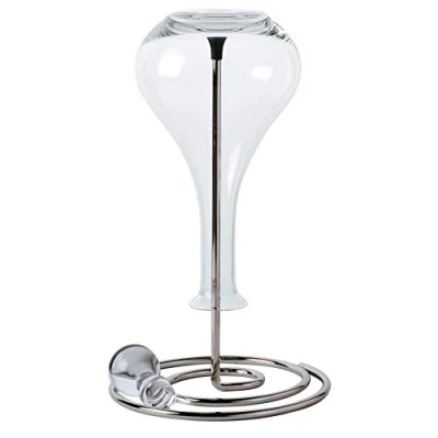 Afbeelding van PEUGEOT Afdruiprek voor karaffen tegen kalkaanslag, revolution, metaal, hoogte 33 cm, 240028, zilver