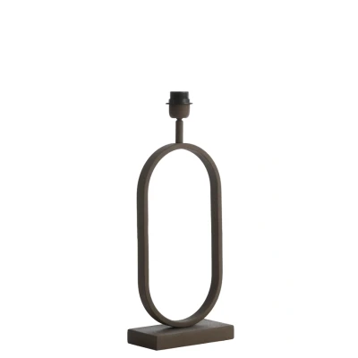 Afbeelding van Light &amp; Living Lampvoet JAMIRI 20x10x45cm Bruin