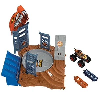 Afbeelding van Hot Wheels Monster Trucks Arena Smash Spin out Speelset