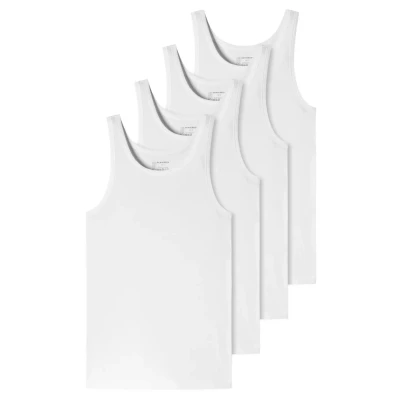 Afbeelding van Schiesser 4ERPACK 95/5 Hemd, Heren, Maat: XL, Weiß