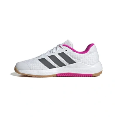 Afbeelding van adidas Performance Dropset BASE Trainingsschoen, Dames, Maat: 36, Footwear white/grey five/shock pink Textiel/ synthetisch