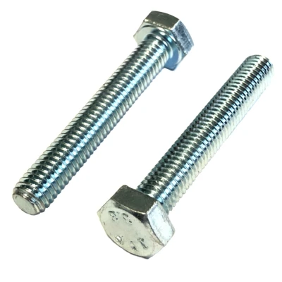 Afbeelding van Zeskanttapbouten M14x50 galv. verzinkt DIN 933 8.8 50 stuks